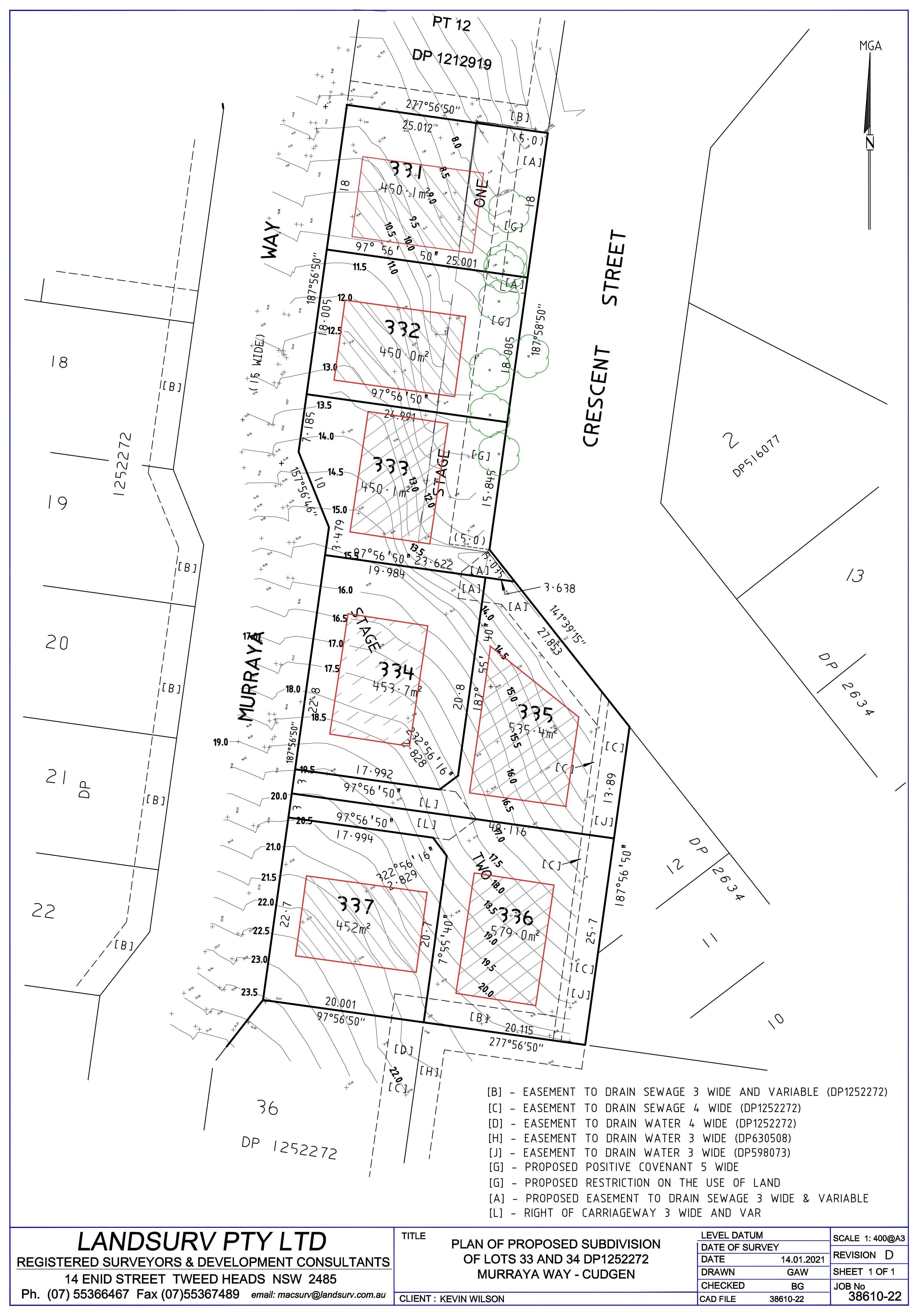 7 lot residential subdivision - Kingscliff 7 lot residential subdivision - Kingscliff